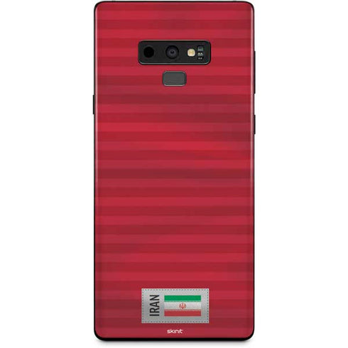 Iran Soccer Flag Galaxy Note 9 Skin